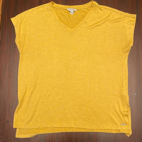 Orvis mustard color shirt size M - Picture 1 of 5